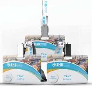 EHS Congress attendee lanyard, health and safety conference